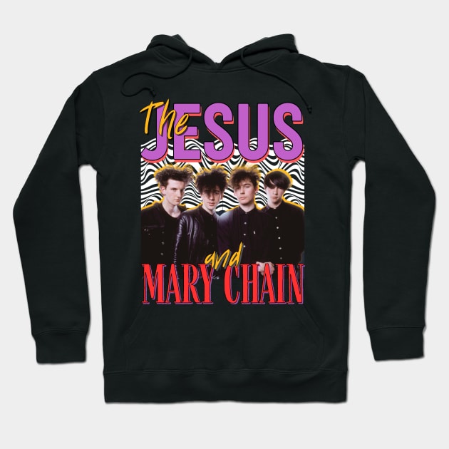 The Jesus And Mary Chain Vintage 1983 // Amputation Original Fan Design Artwork Hoodie by A Design for Life